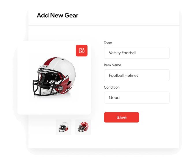 Add new gear form