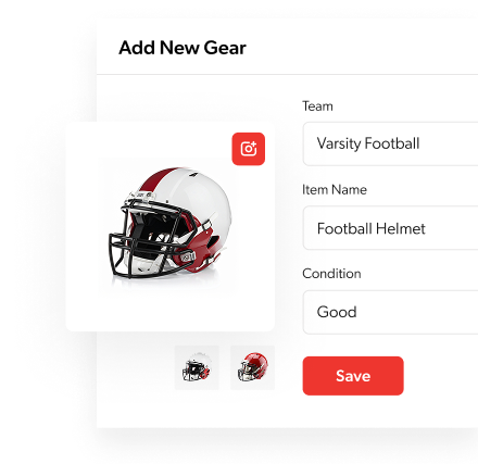 Add new gear form
