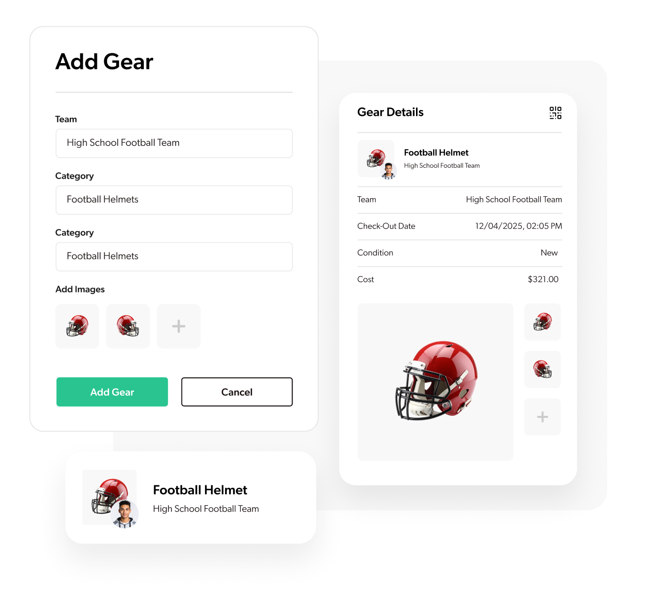 Search & Filter Tools interface